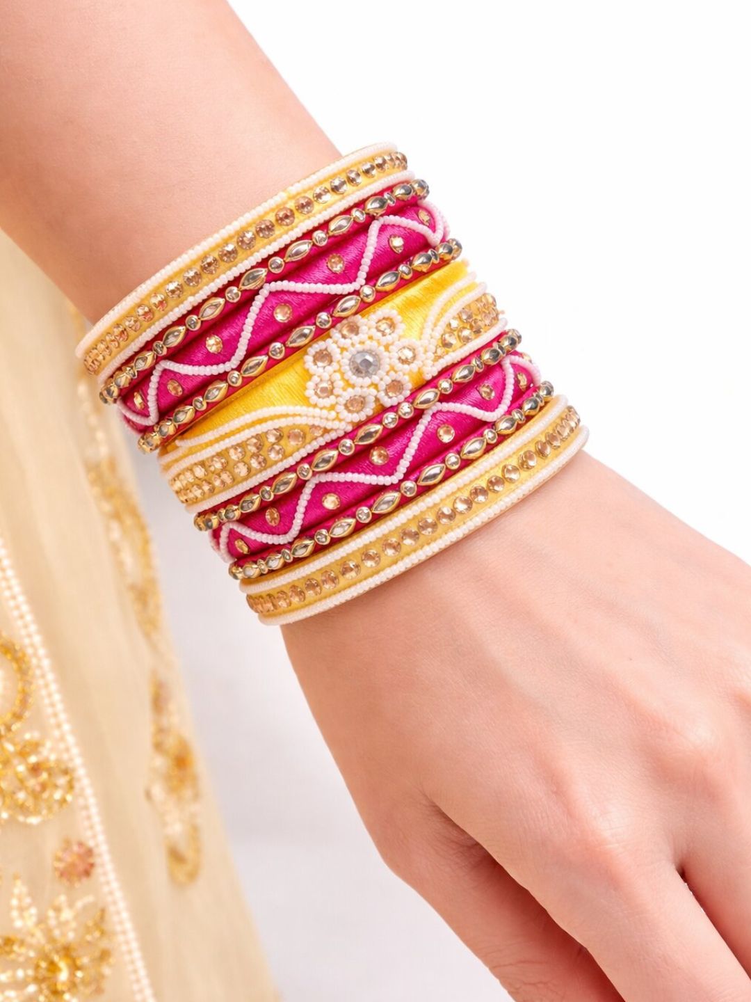 Beaded Bangles